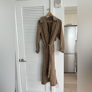 Lululemon always effortless rain trench coat